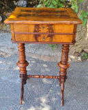 VICTORIAN SEWING / WORK TABLE    PRICE: R7950.00 ; {50CM X 43 X 76H}