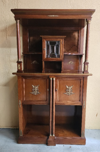 FRENCH EMPIRE STYLE CABINET, PRICE: POA , 102CM X 45 X 175H