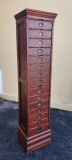 2HANDSOME AMBERGS FILING CABINET    PRICE: R22950.00  ; {44CM X 36 X 193H}